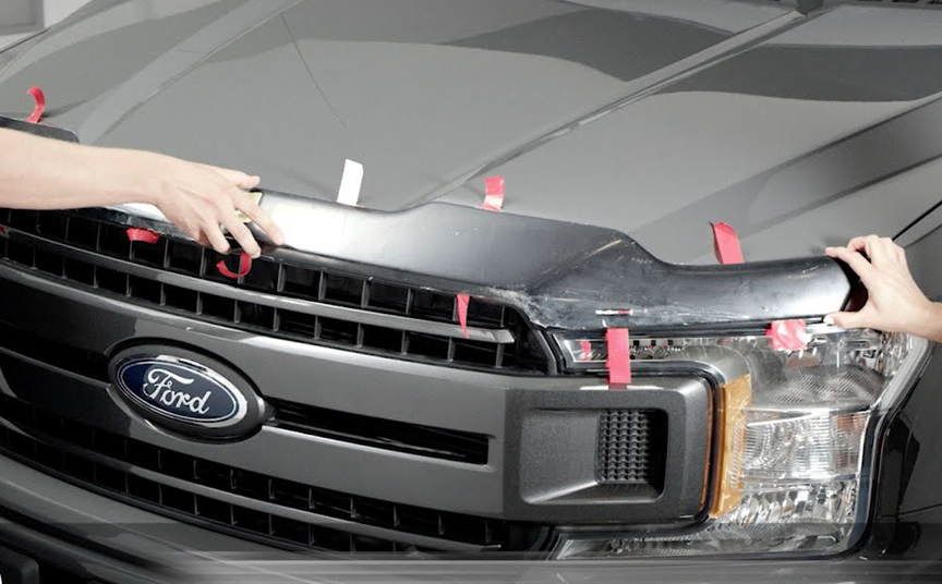 Bug Deflectors - Lund Vent Visor & Bug Shield Combo Pack - Car Salon